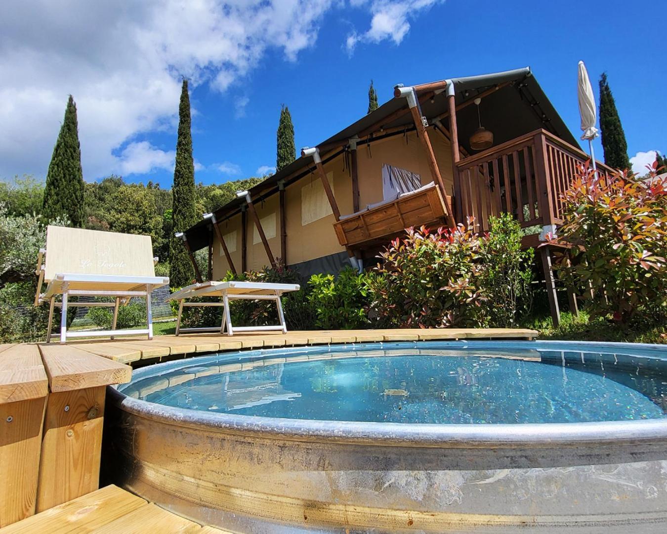 Glamping Le Tegole Riparbella Exterior foto